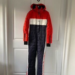 🎁 New Bogner Red and Blue Ski suit snowboard Jacket XS
